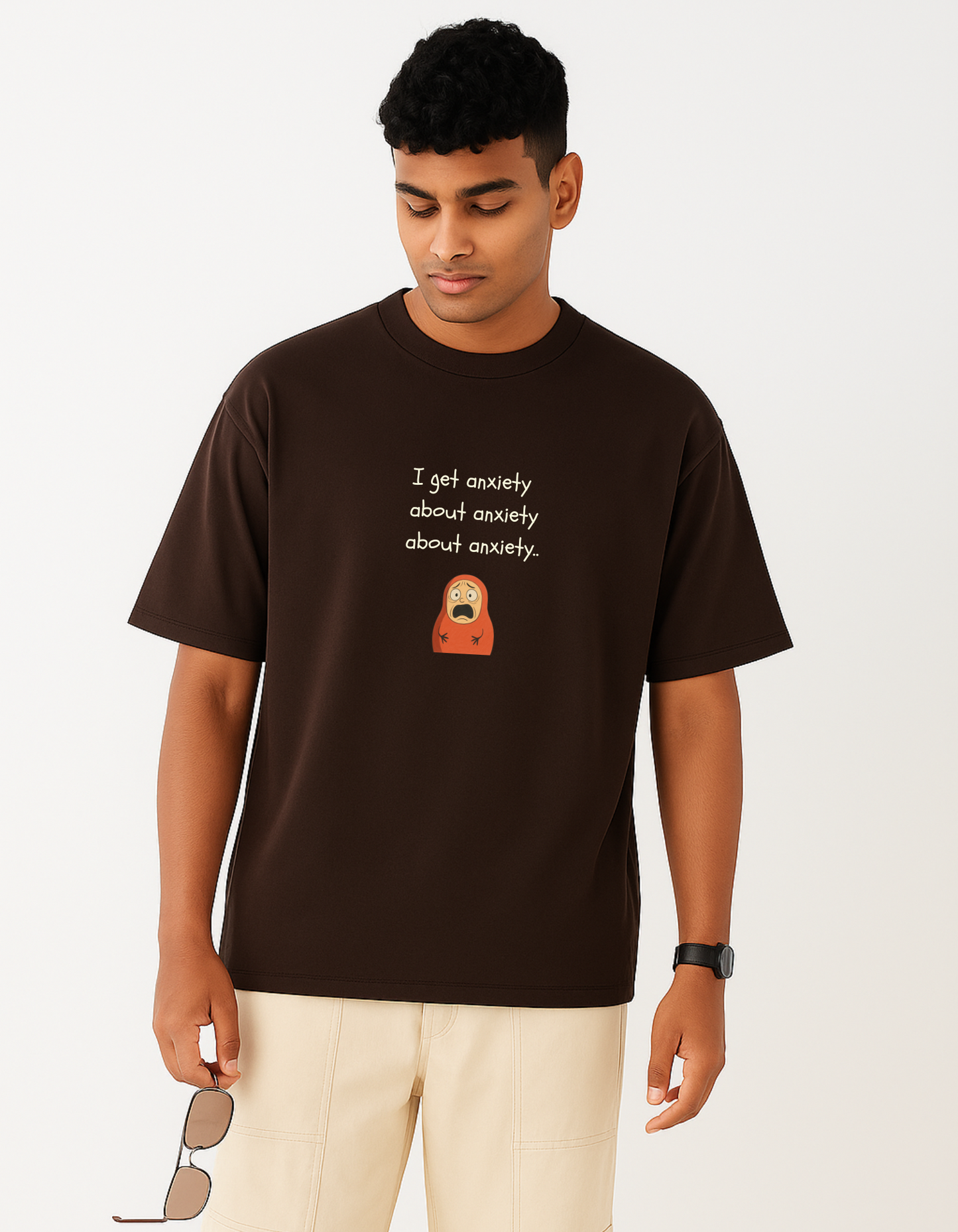 Anxiety Oversized T-shirt