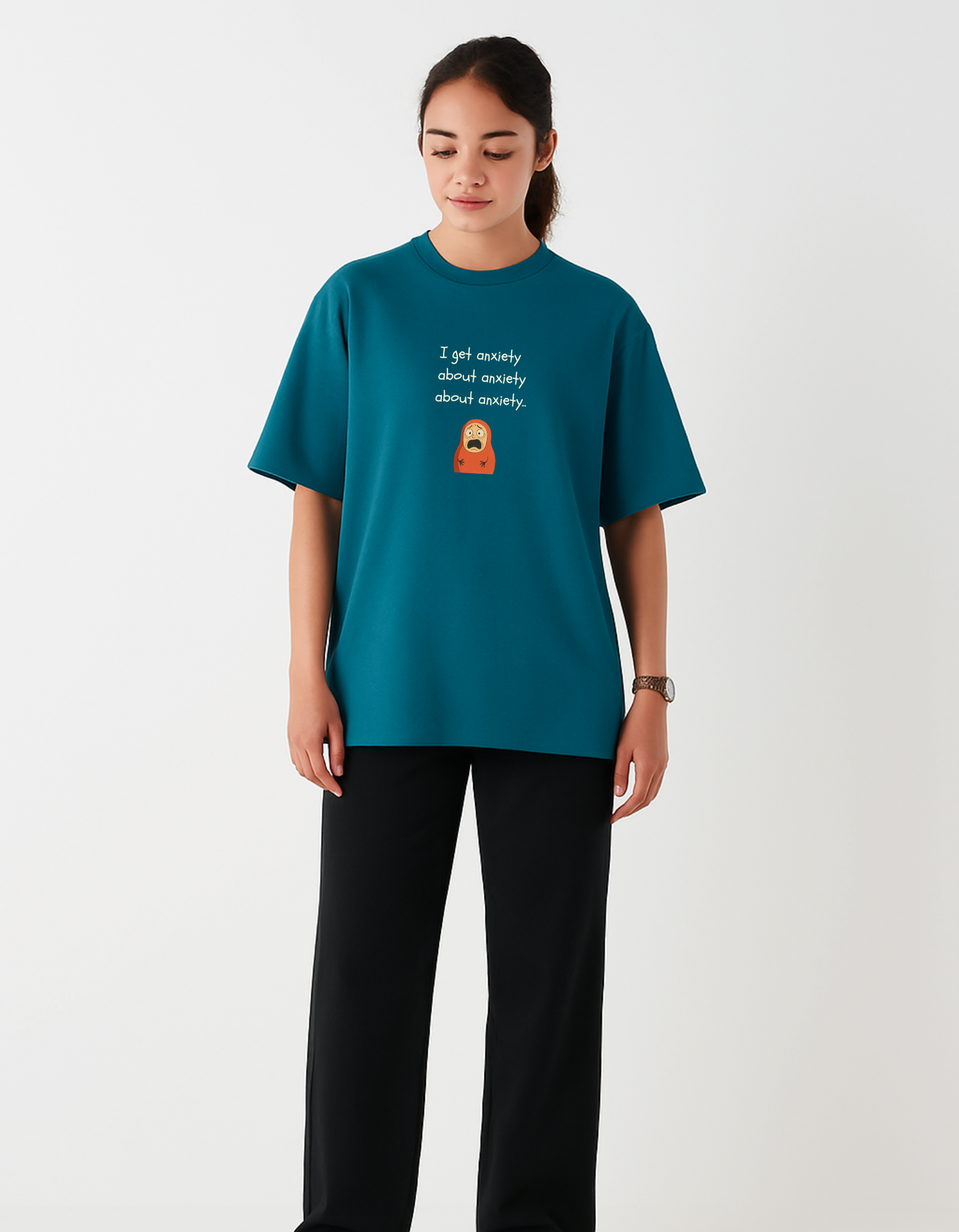 Anxiety Oversized T-shirt