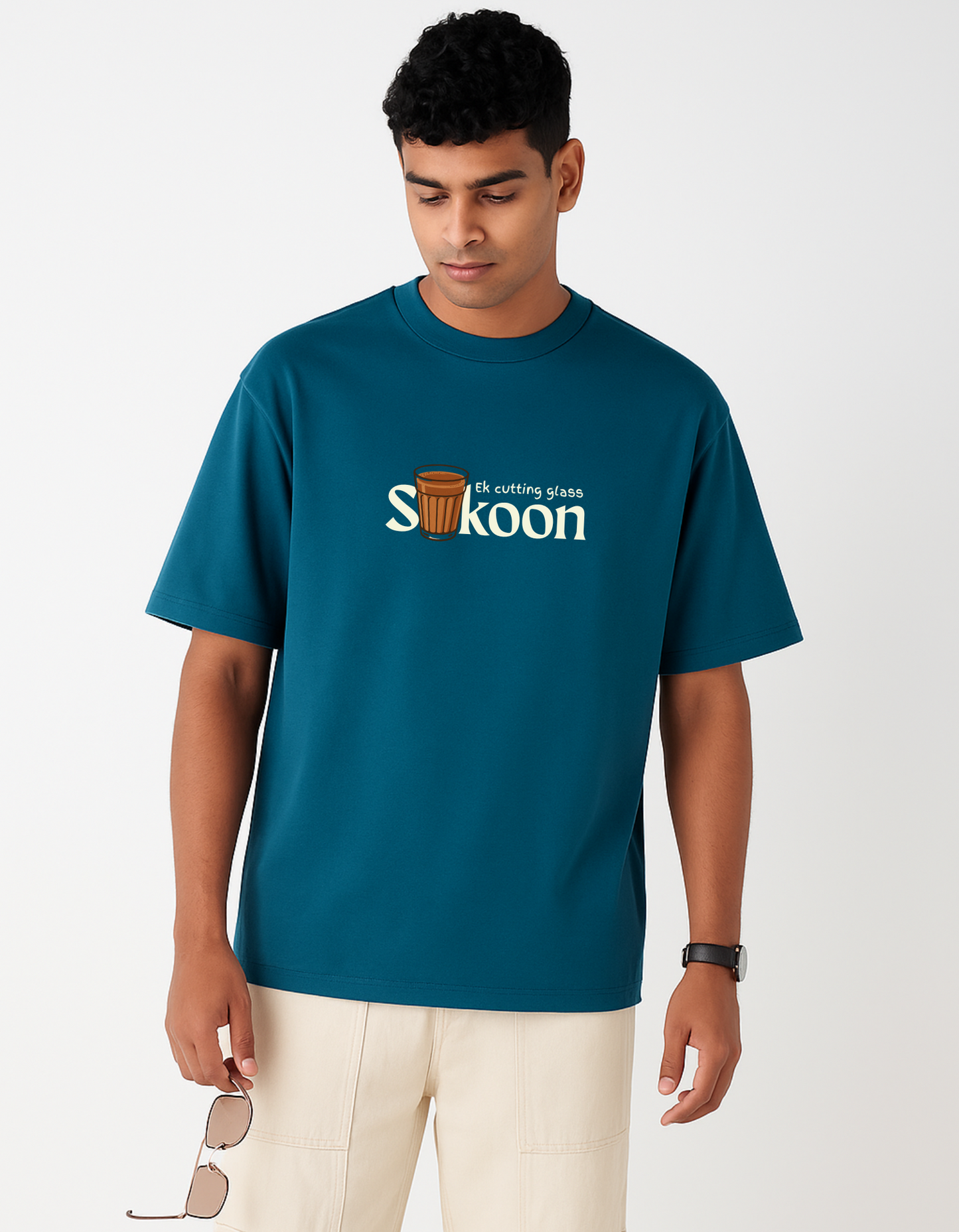 Chai is my Sukoon Oversized T-shirt