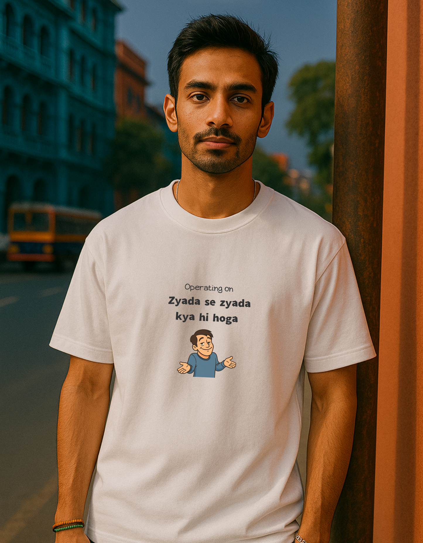 Operating on Zyada Se Zyada Kya Hi Hoga Oversized T-shirt
