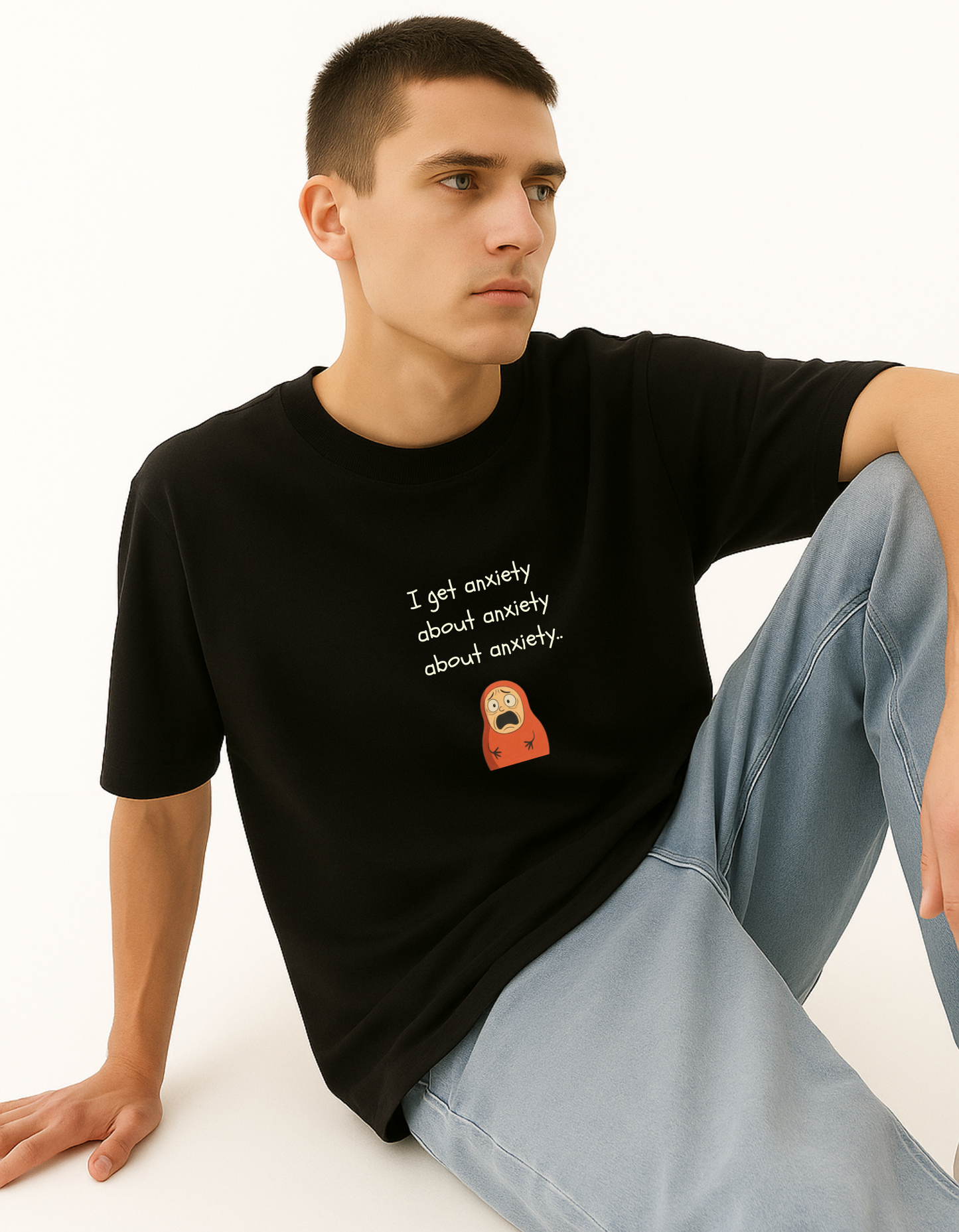 Anxiety Oversized T-shirt