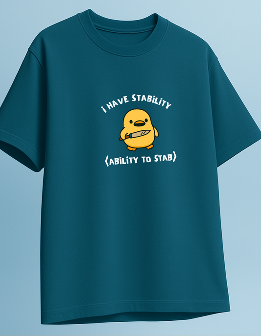 I Have Stability Oversized T-shirt