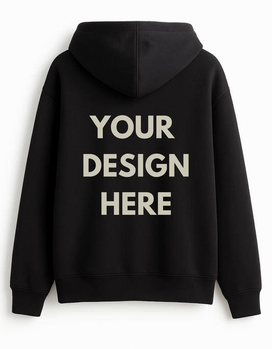 Oversized Hoodie Two Side Prints