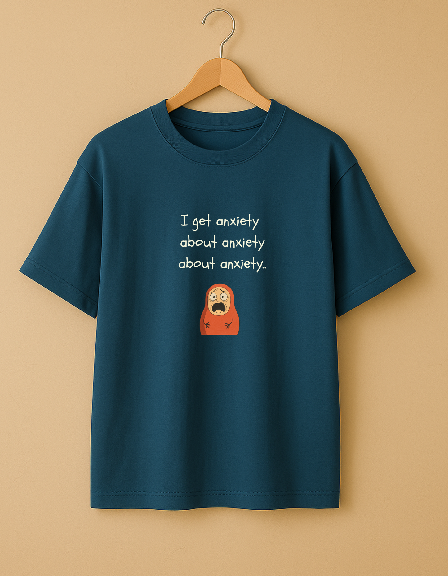 Anxiety Oversized T-shirt