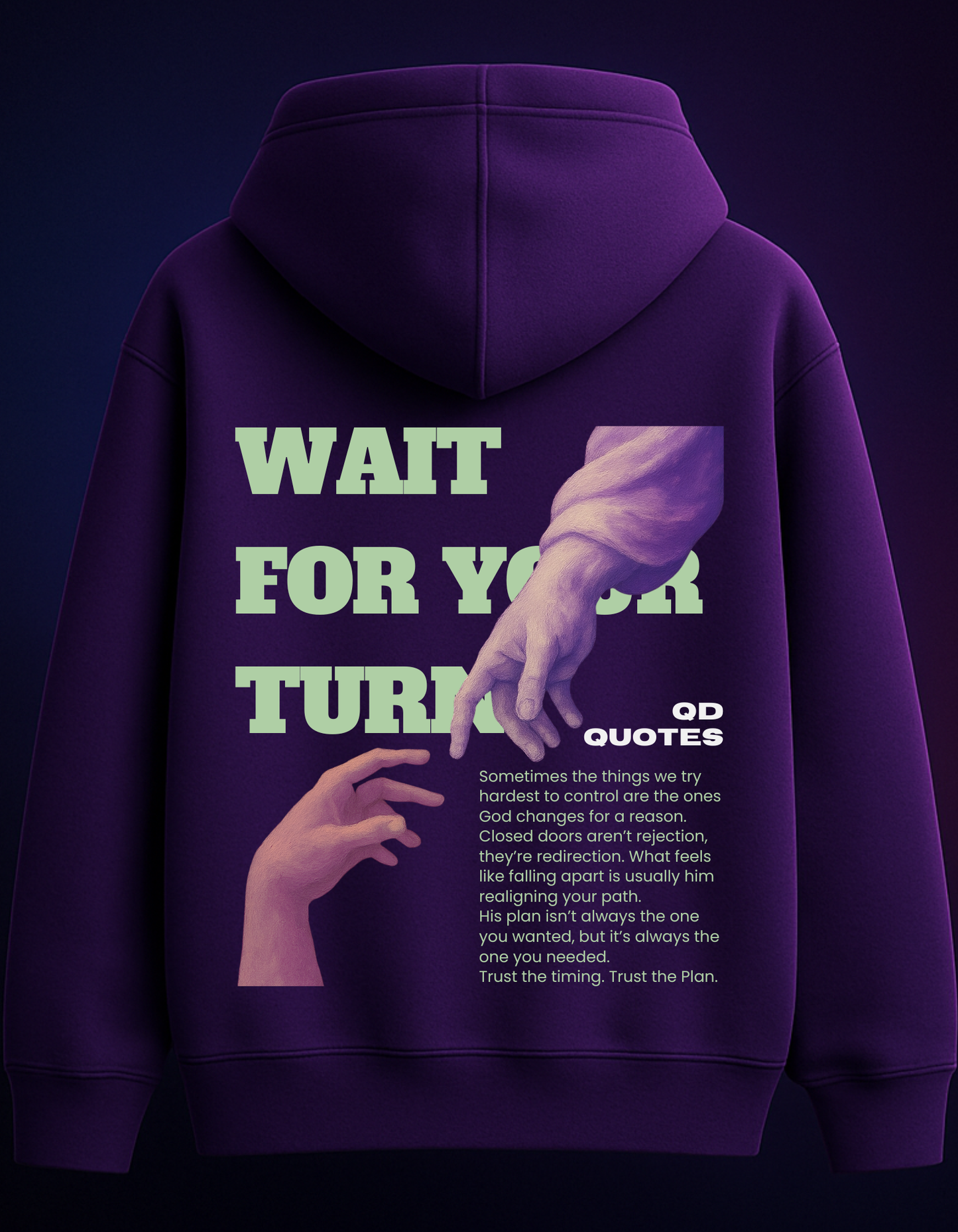 God's Plan Oversized Hoodie