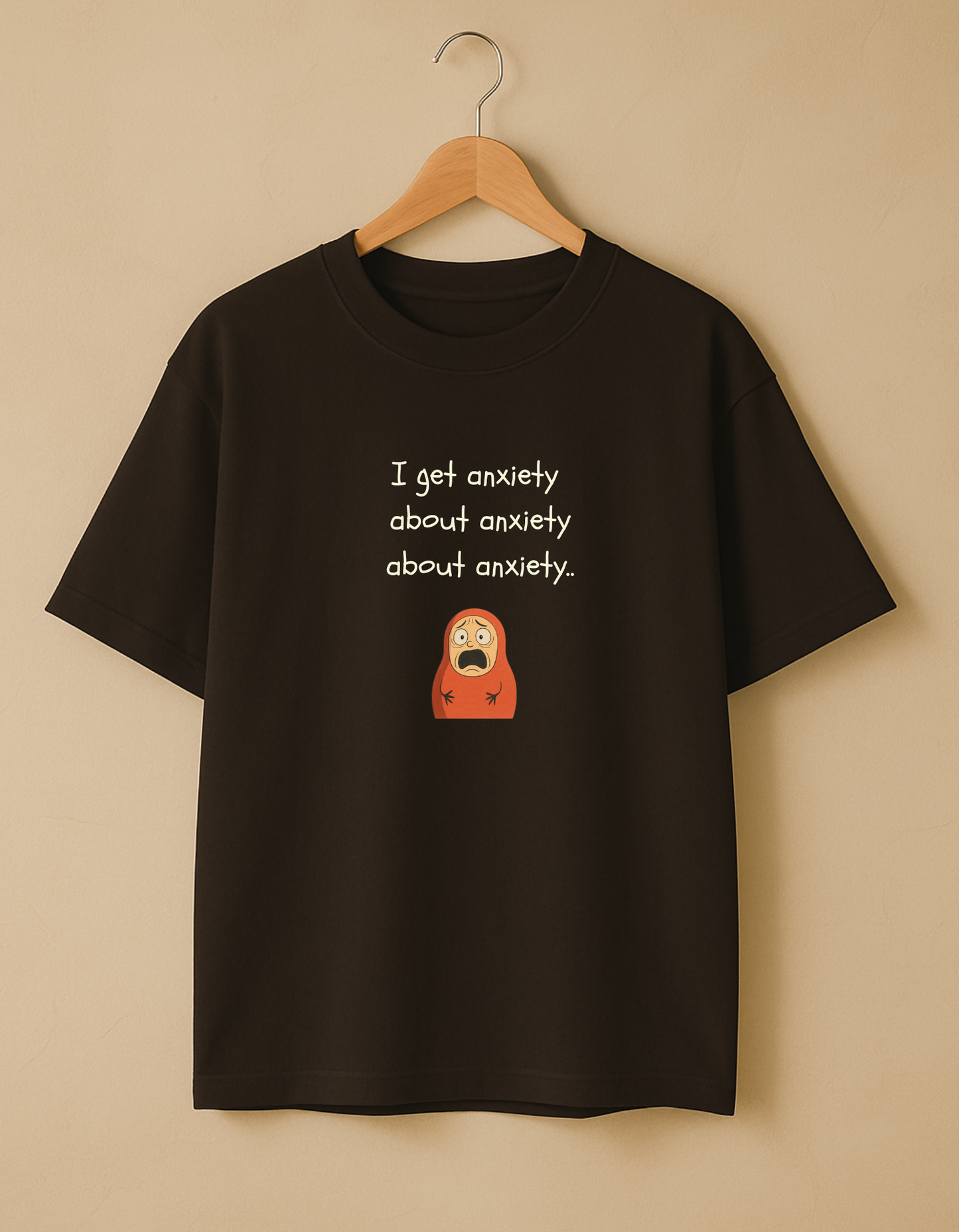 Anxiety Oversized T-shirt