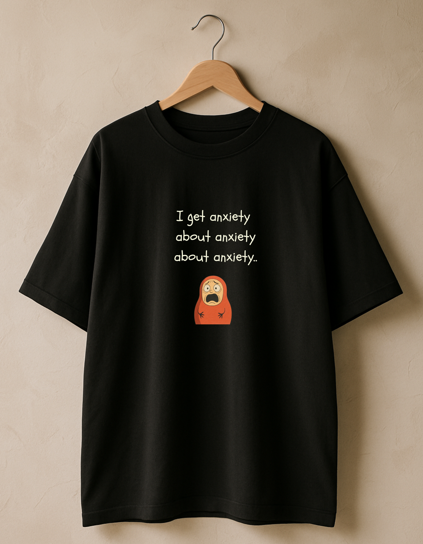 Anxiety Oversized T-shirt