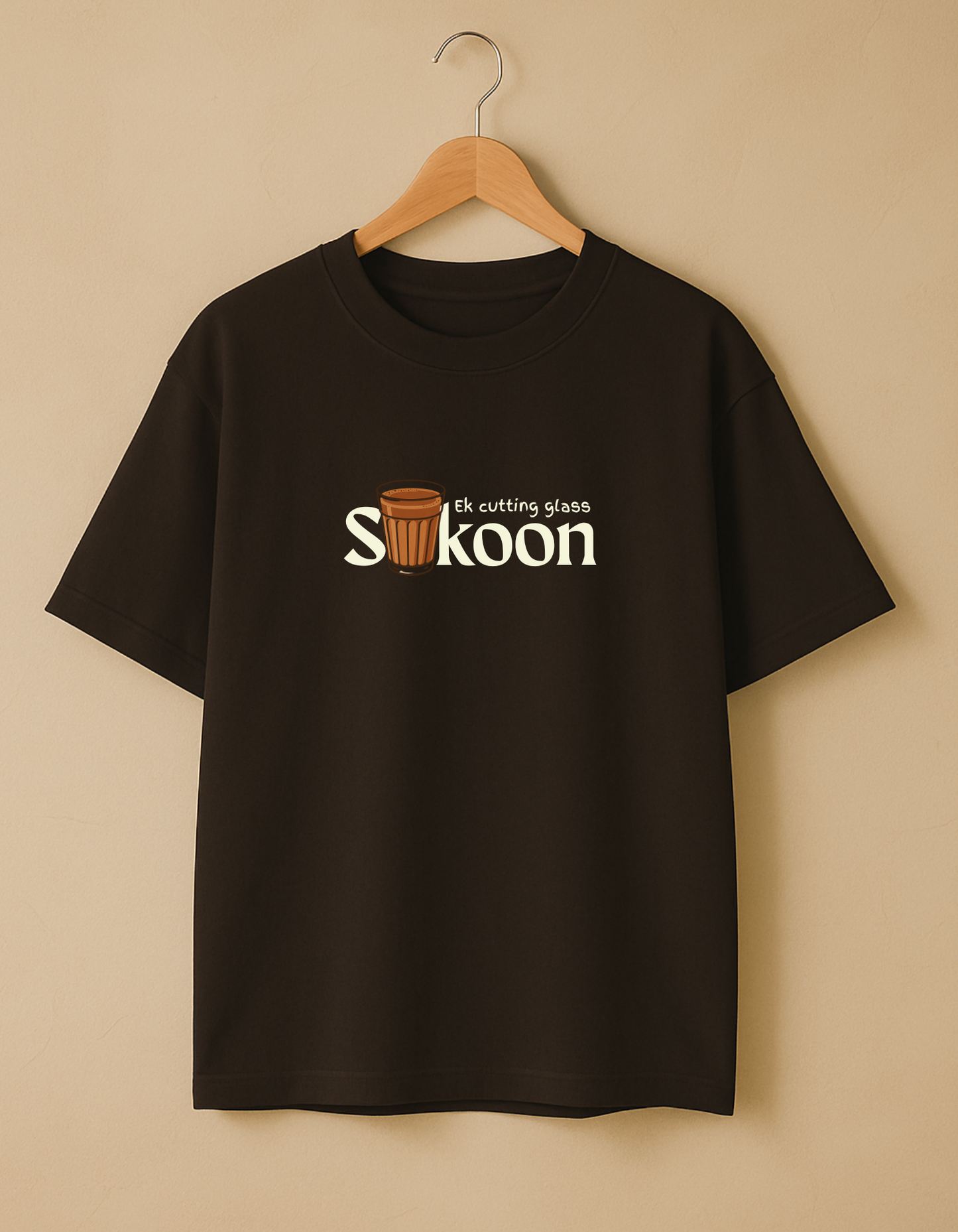 Chai is my Sukoon Oversized T-shirt