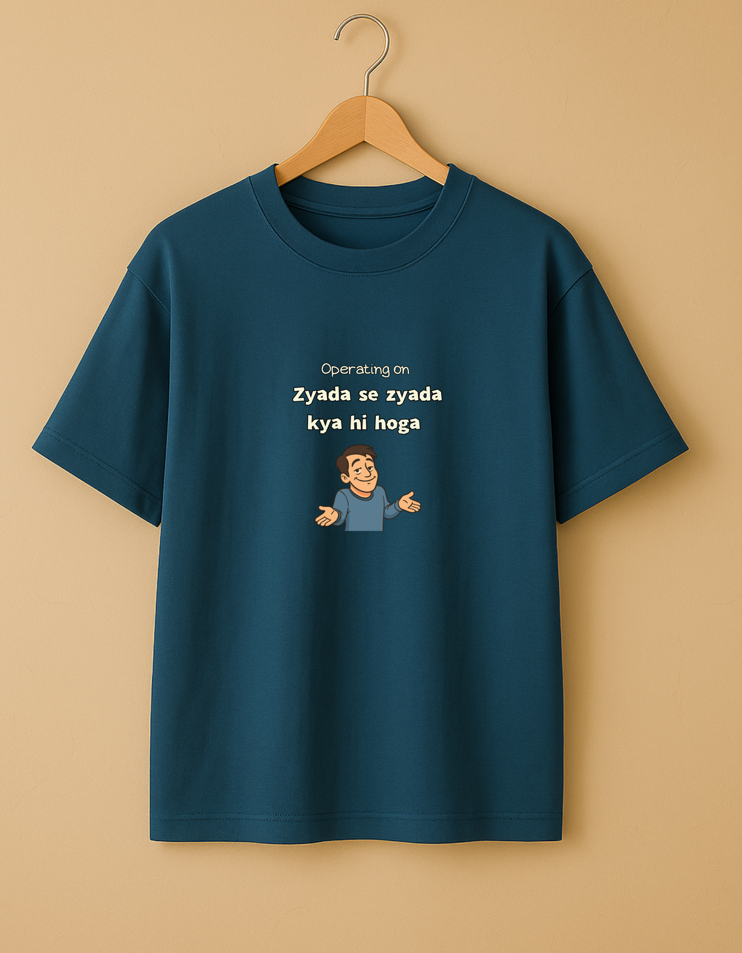 Operating on Zyada Se Zyada Kya Hi Hoga Oversized T-shirt