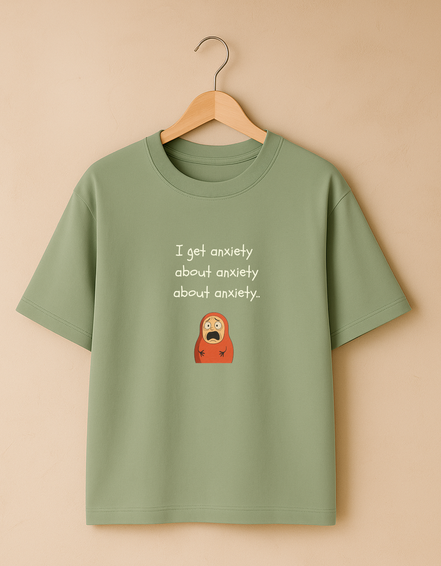 Anxiety Oversized T-shirt
