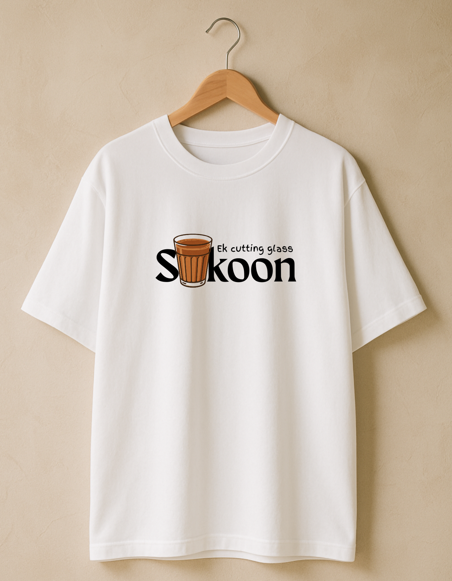 Chai is my Sukoon Oversized T-shirt