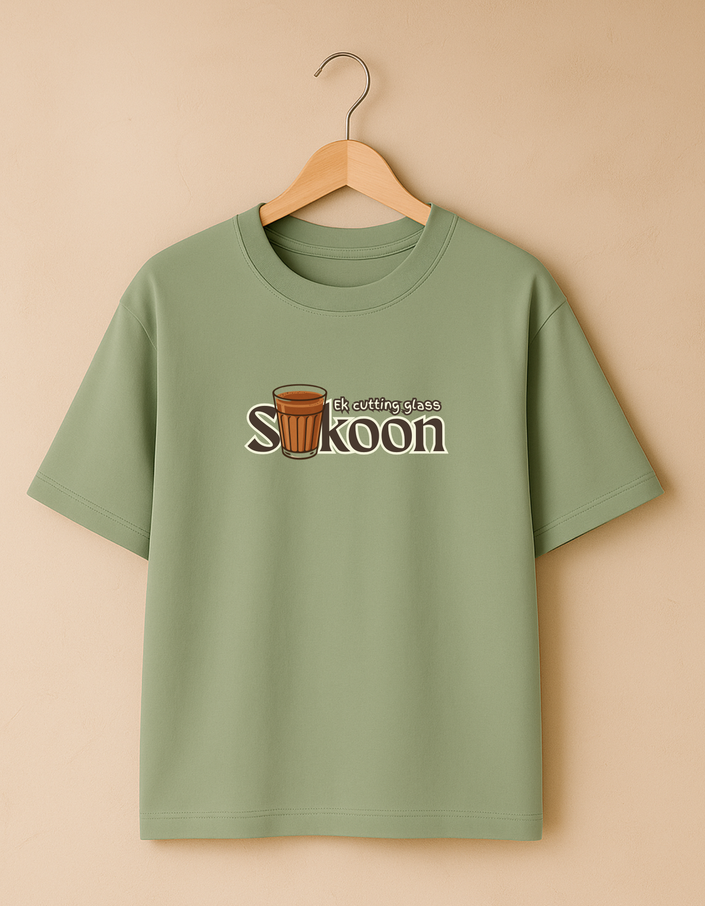 Chai is my Sukoon Oversized T-shirt