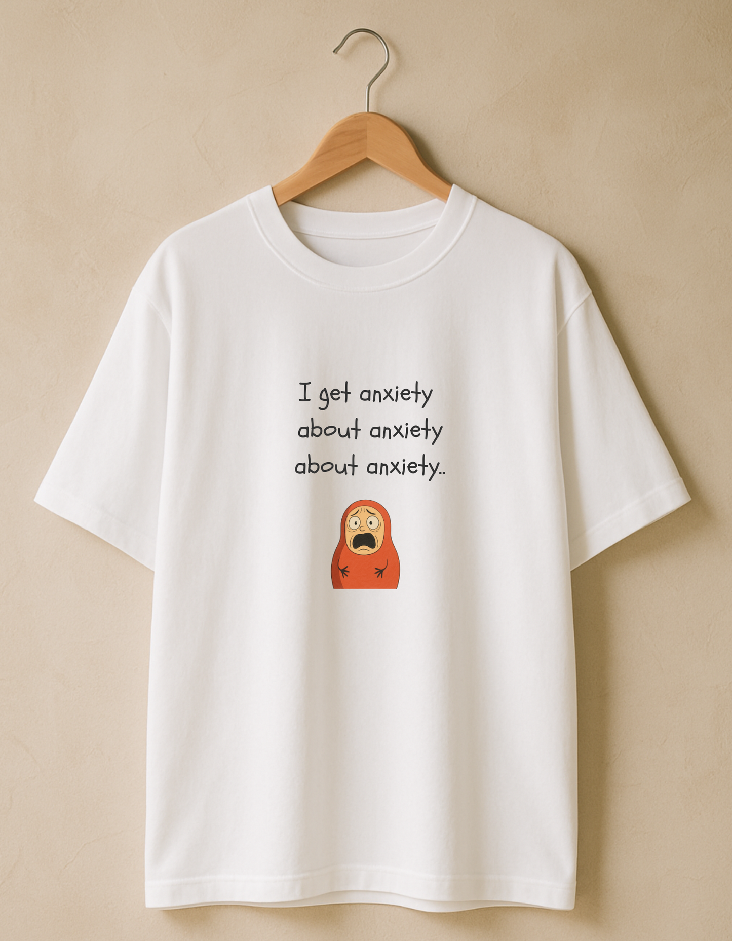 Anxiety Oversized T-shirt
