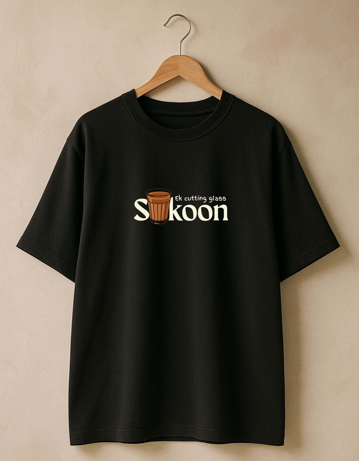 Chai is my Sukoon Oversized T-shirt