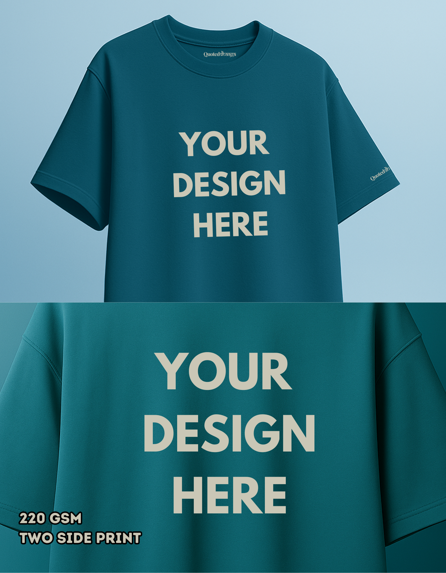 220 GSM – Front and Back Prints