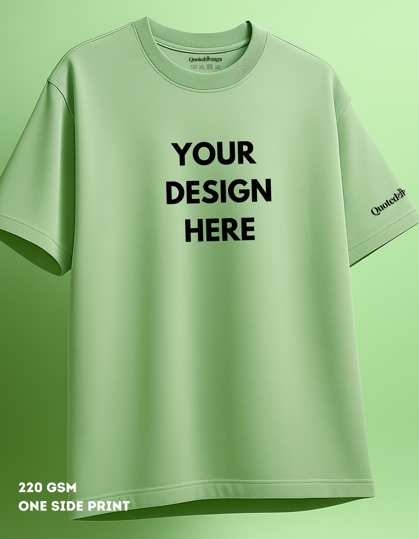 220 GSM – Front/Back Print