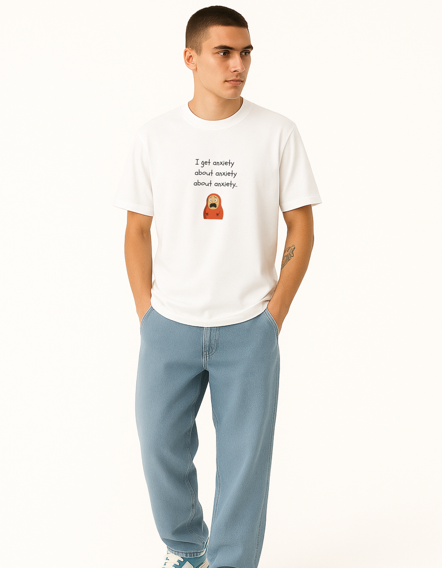 Anxiety Oversized T-shirt