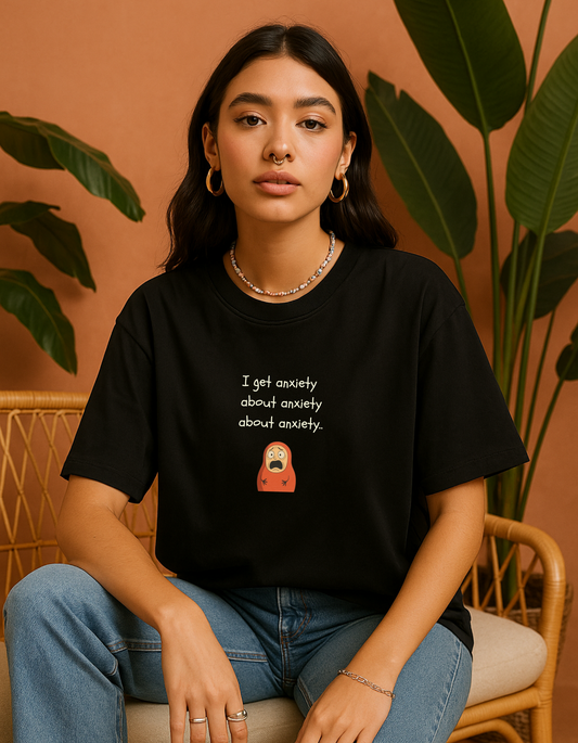Anxiety Oversized T-shirt