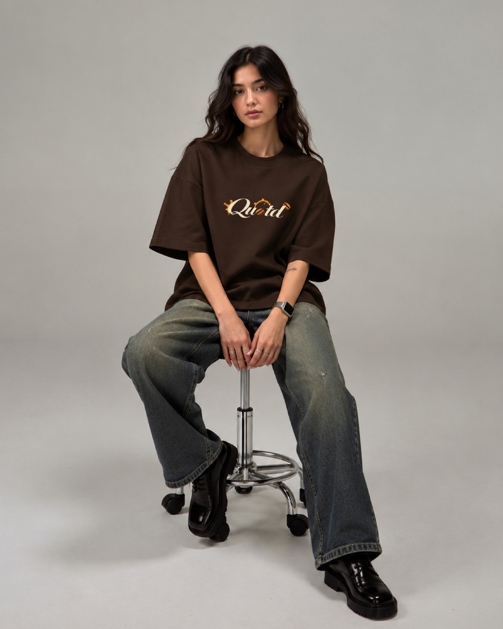 Full Of Vitamin C - The Coffee Lover Oversized T-shirt