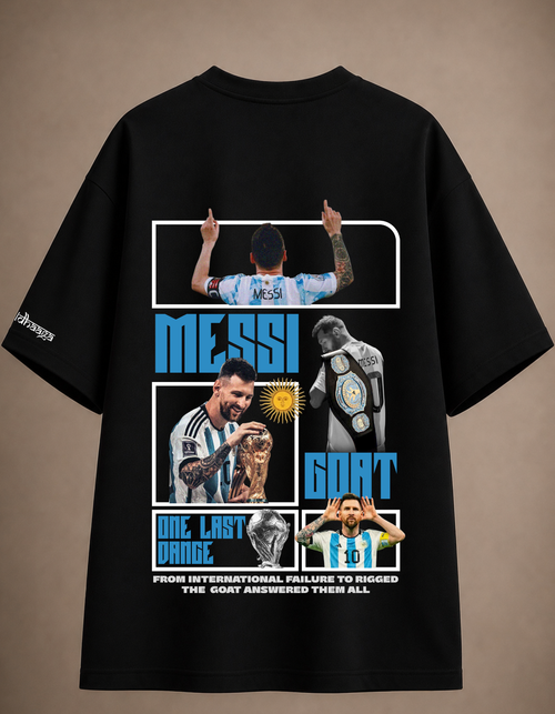 Argentina edition ft. Messi oversized Tshirt