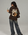 Full Of Vitamin C - The Coffee Lover Oversized T-shirt