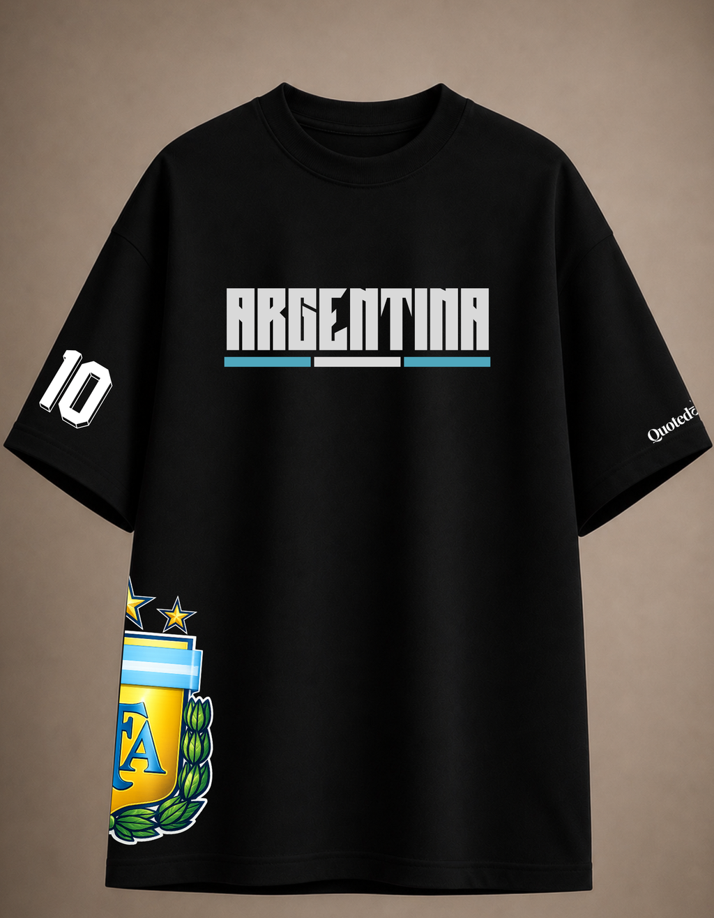 Argentina edition ft. Messi oversized Tshirt