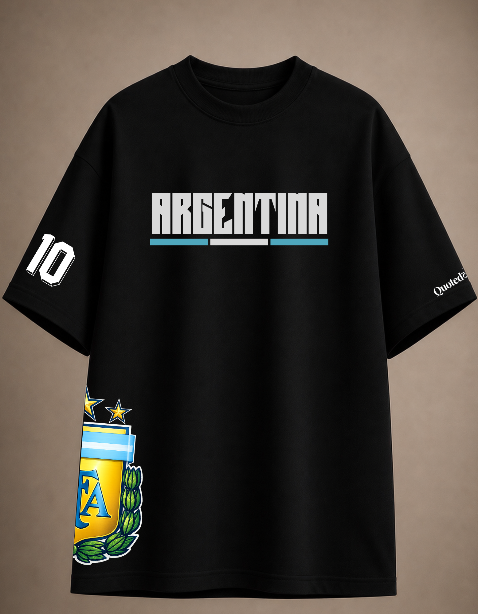 Argentina edition ft. Messi oversized Tshirt