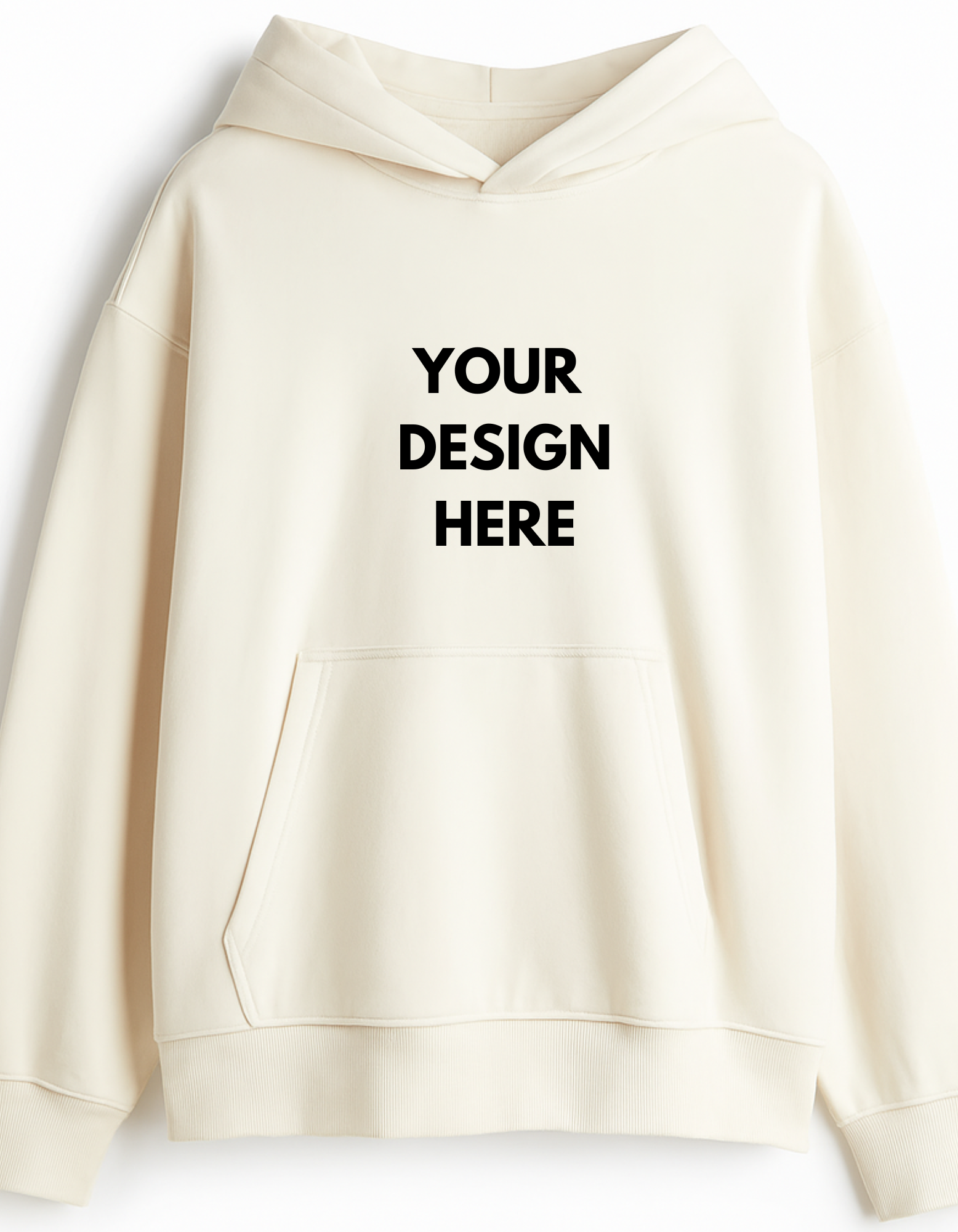 Oversized Hoodie One Side Print