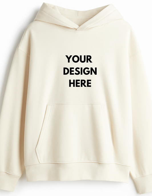 Oversized Hoodie One Side Print