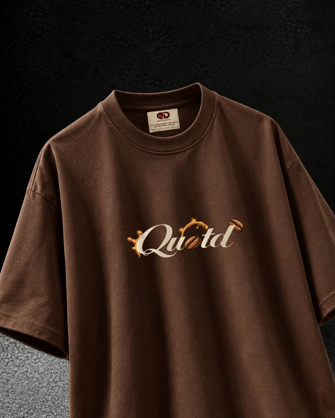 Full Of Vitamin C - The Coffee Lover Oversized T-shirt