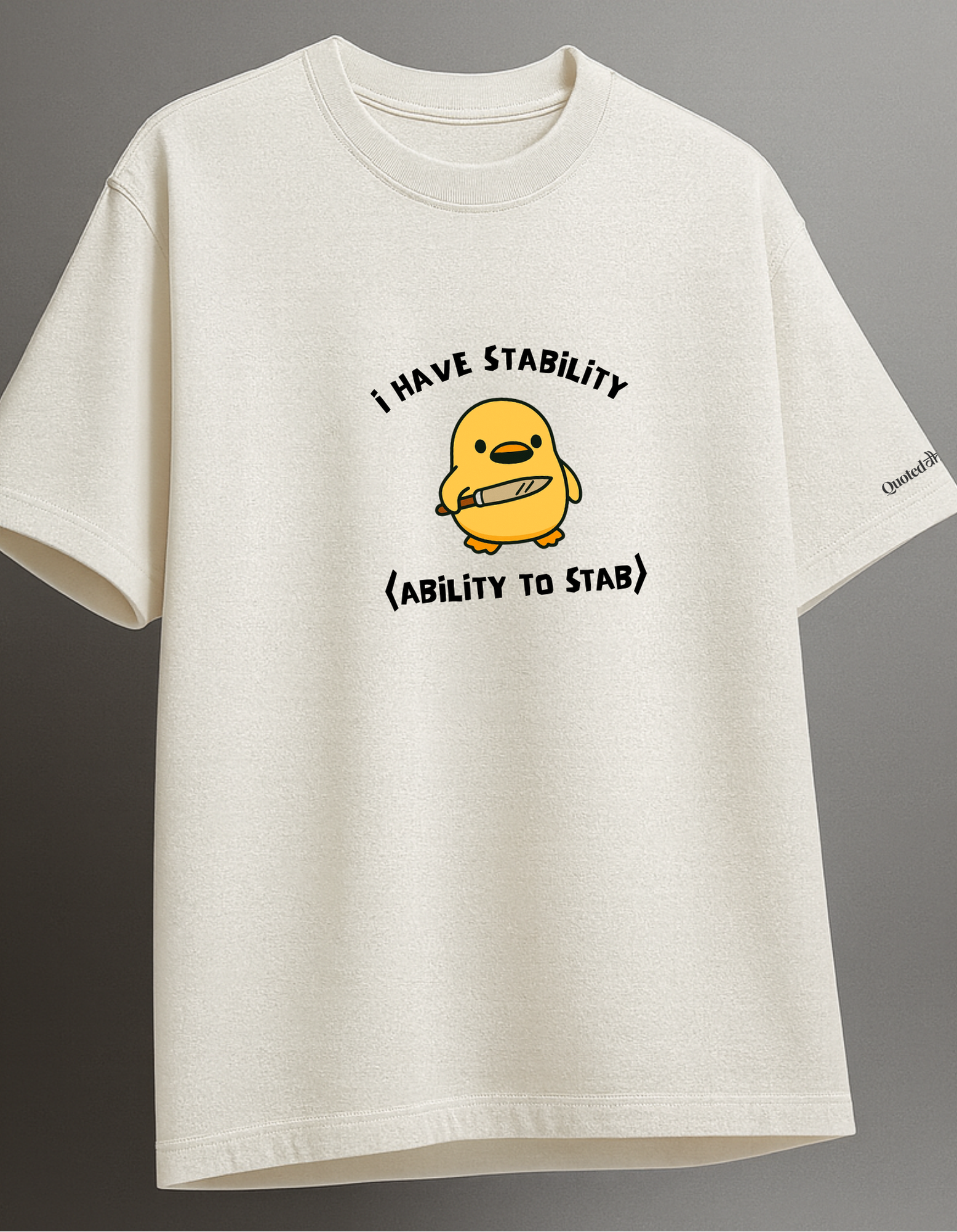 I Have Stability Oversized T-shirt