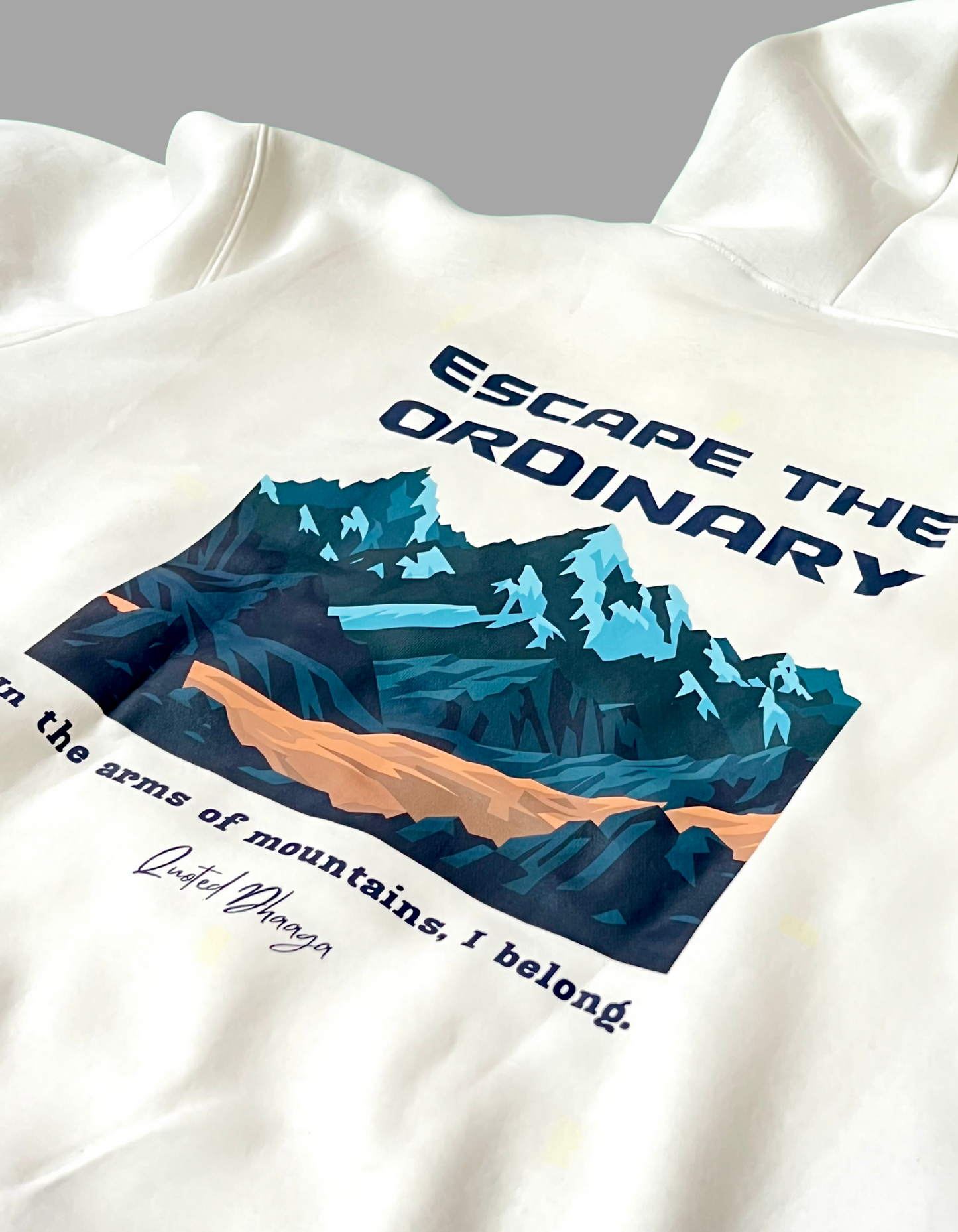 Seeking The Unknown Oversized Hoodie
