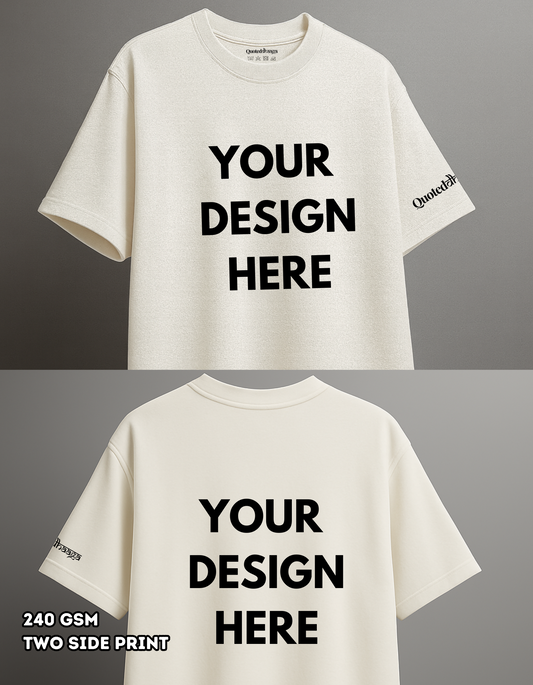 240 GSM – Front and Back Prints