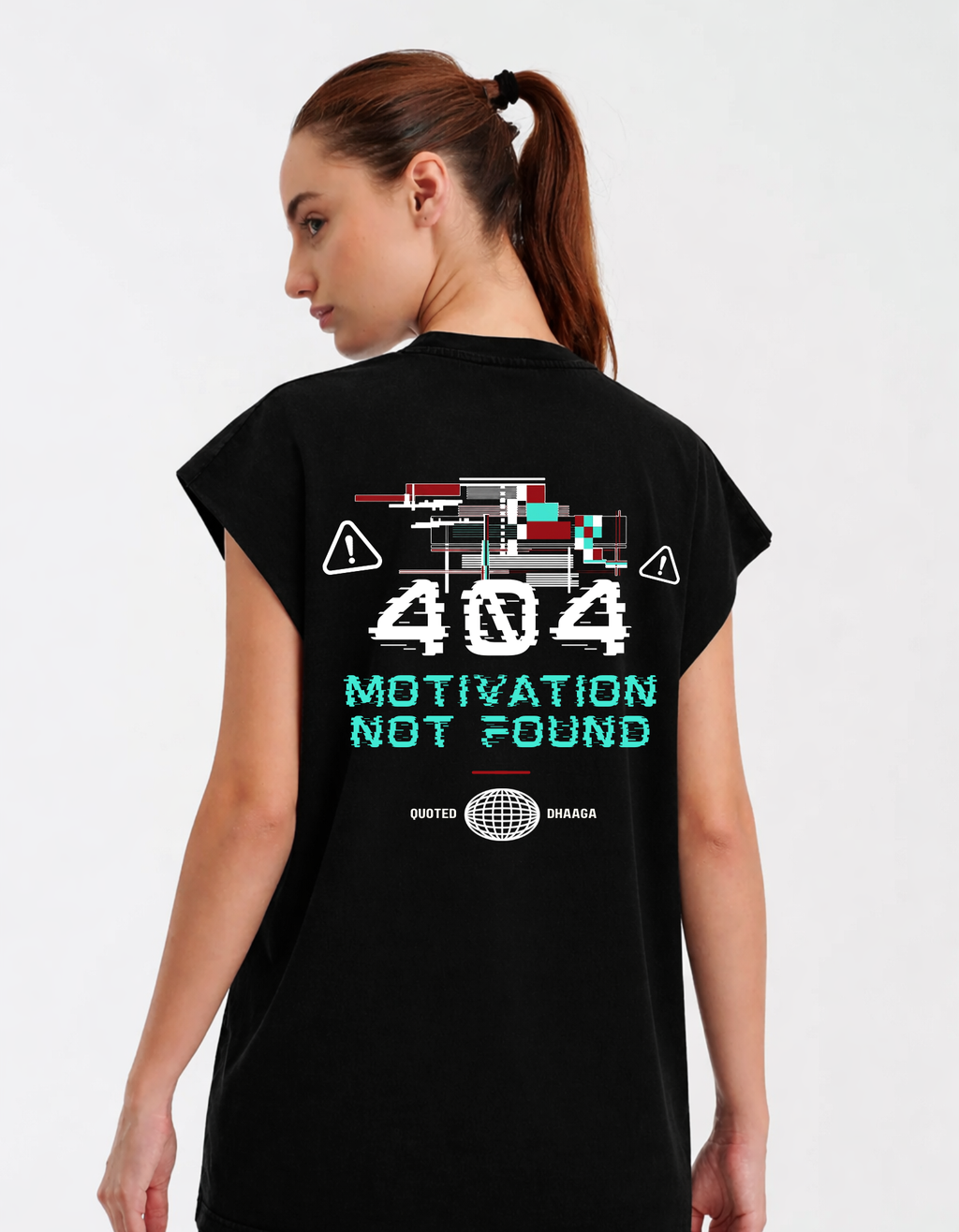 404 MOTIVATION NOT FOUND Tank Top