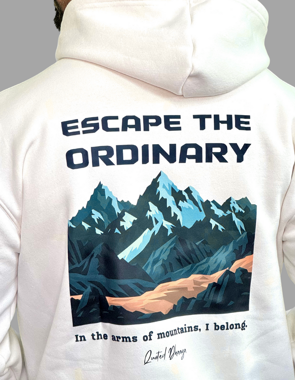 Seeking The Unknown Oversized Hoodie