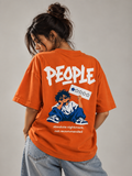 People - Not Recommended Oversized T-shirt