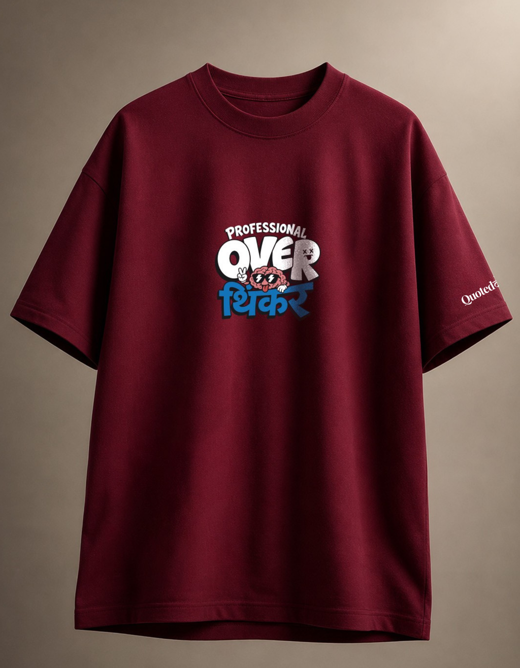 Professional Over-thinker Oversized Tshirt