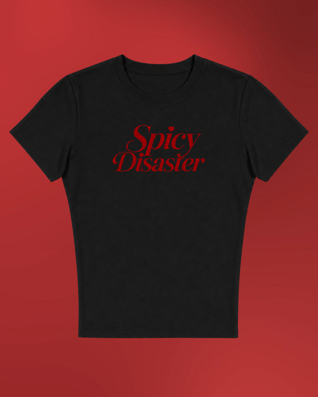Spicy Disaster- Baby Tee for women