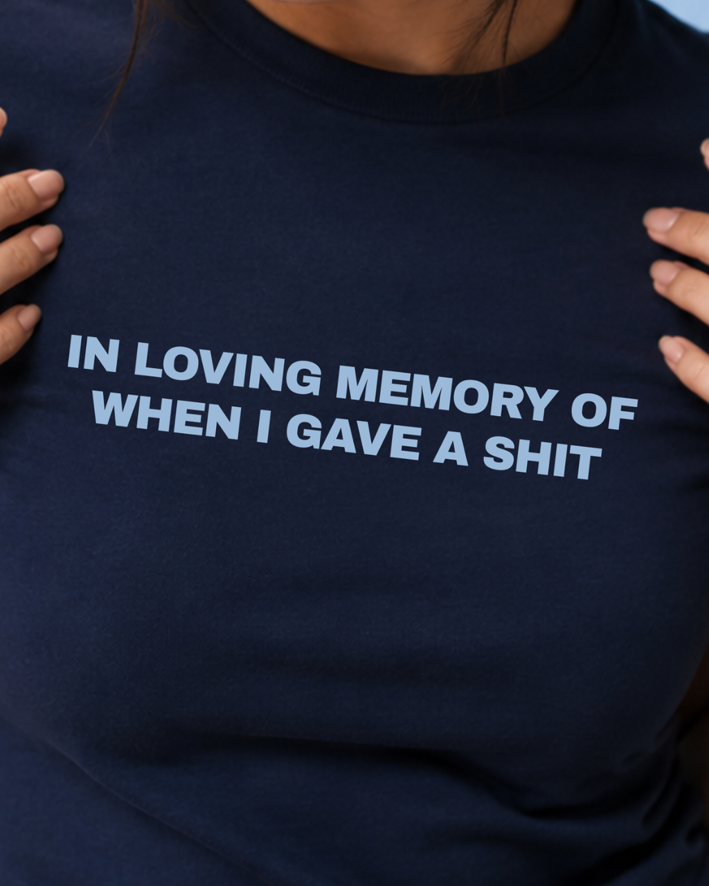 When i gave a shit - Baby Tee For Women