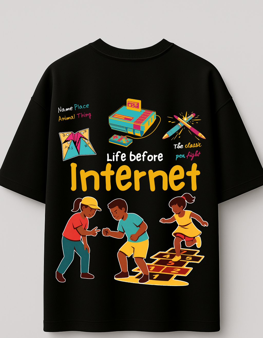 Raised Offline - 90s Edition Nostalgia T-shirt