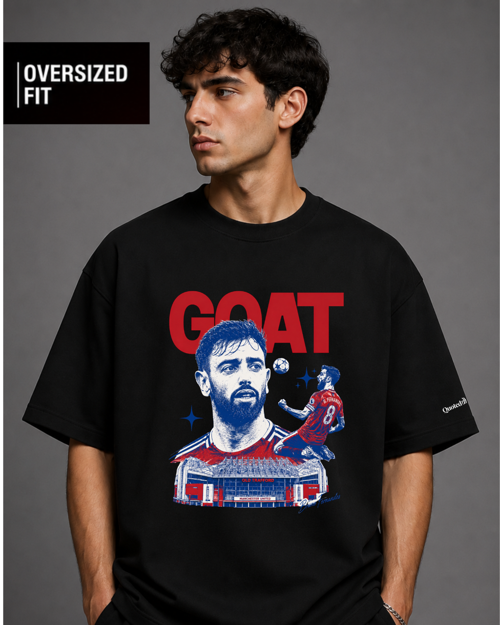GOAT, the Bruno Fernandes Oversized T-Shirt