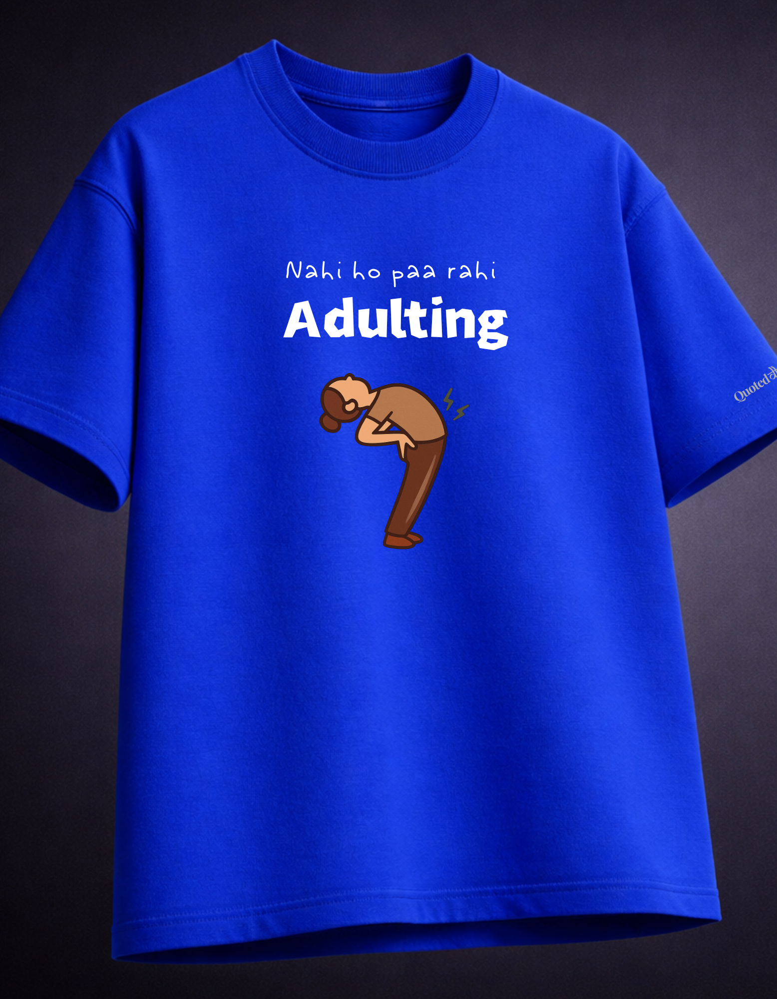Adulting Unisex Oversized T-shirt