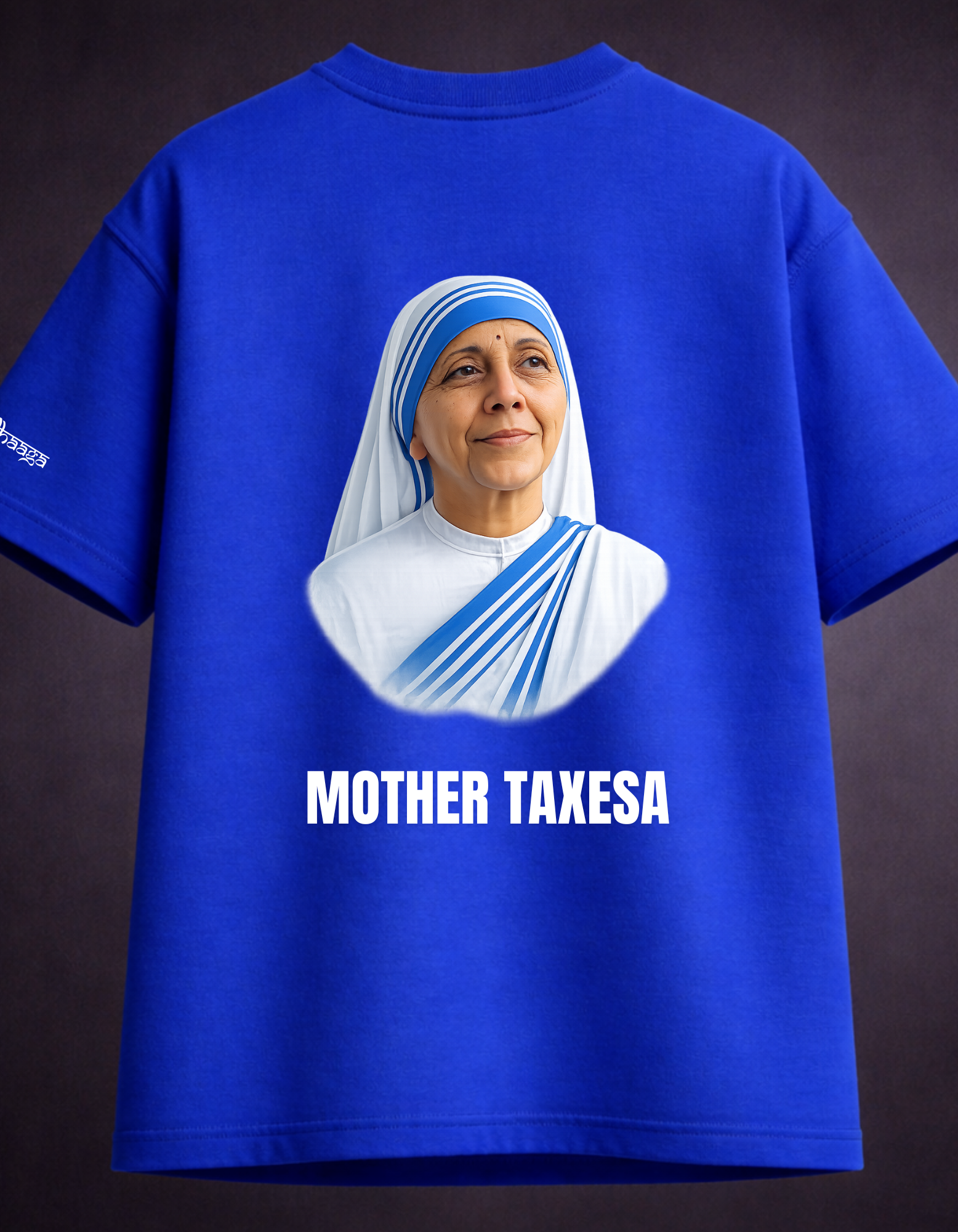 Mother Taxesa - The Savage Blue Oversized T-shirt