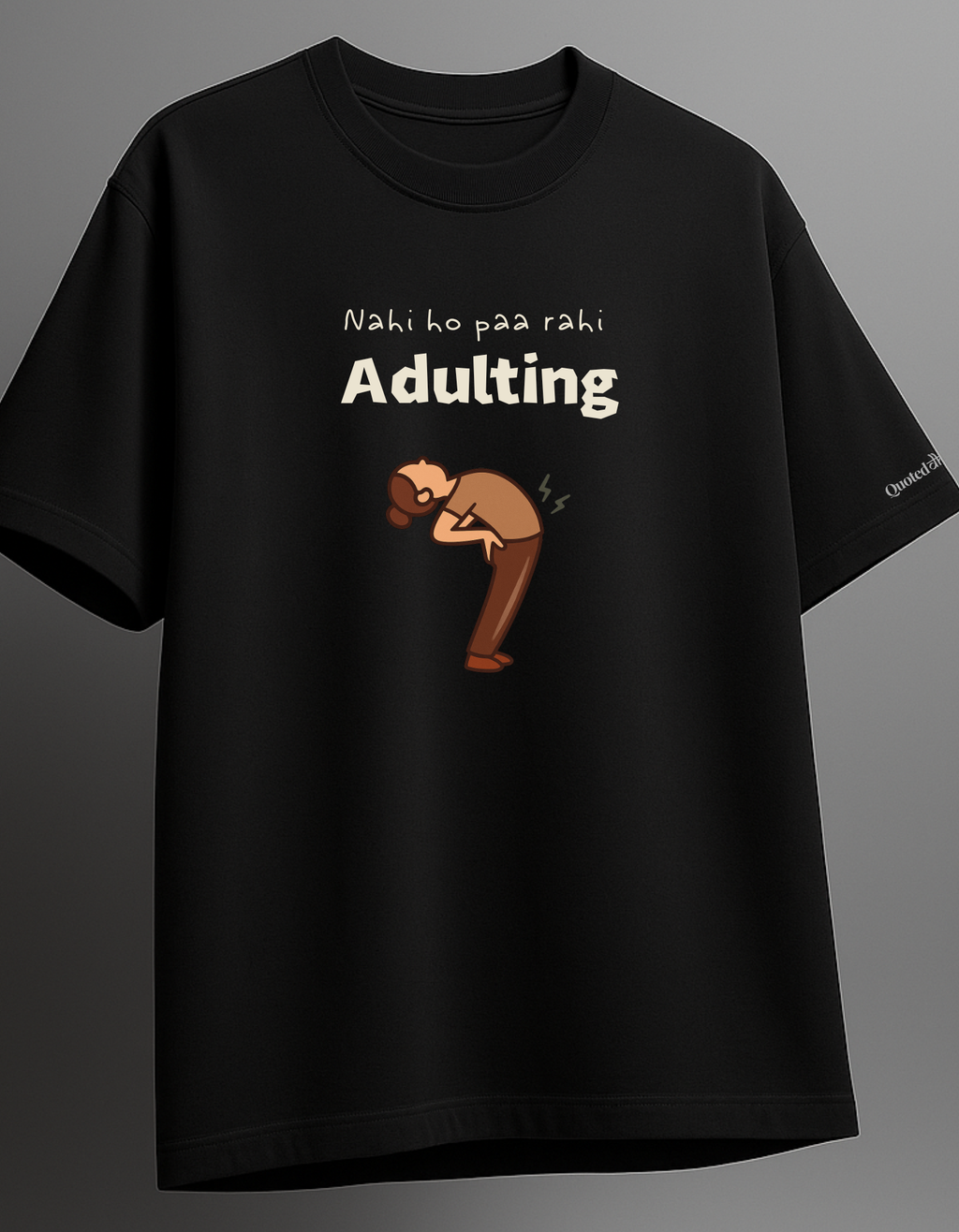 Adulting Unisex Oversized T-shirt