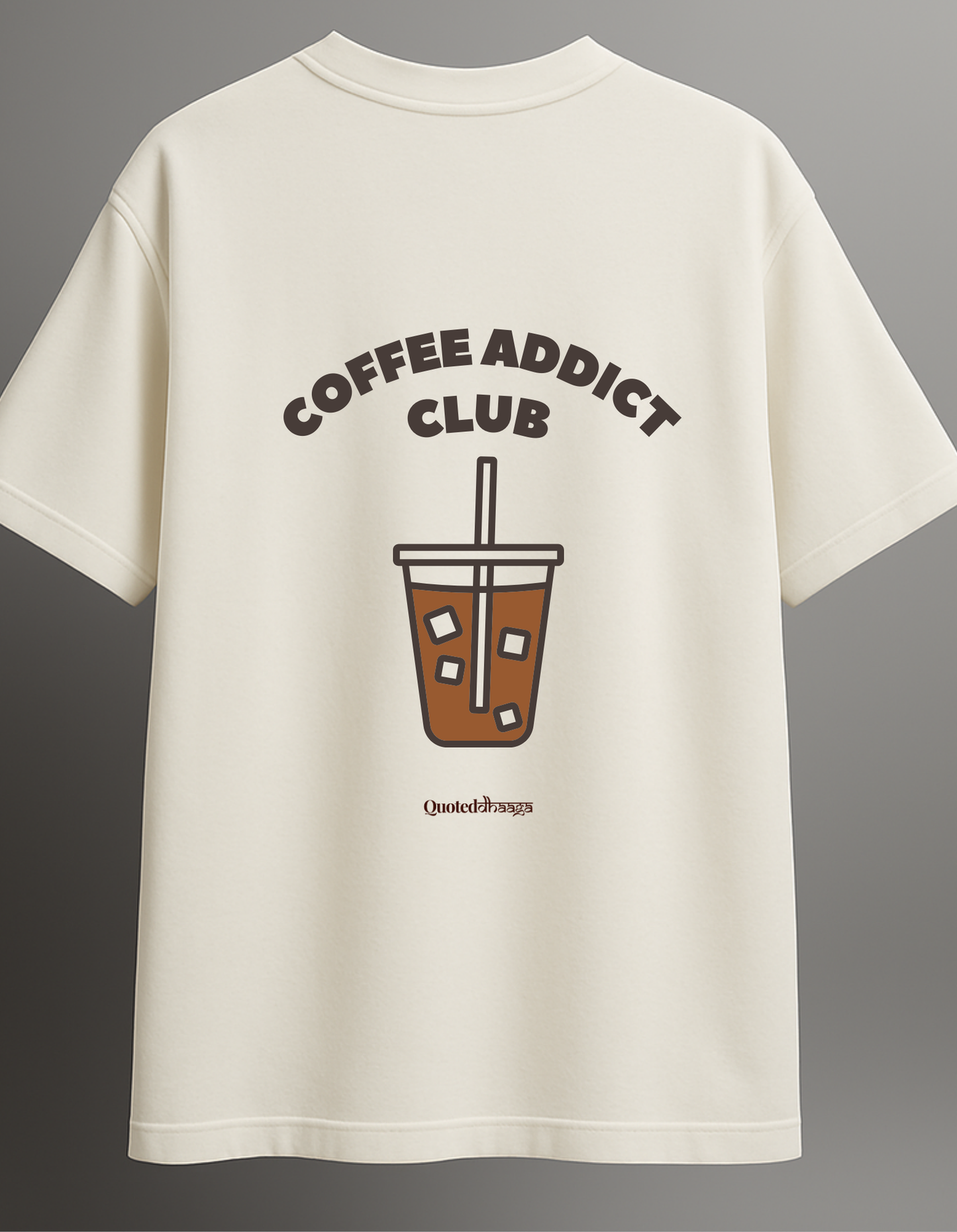 Coffee Addict Oversized T-shirt