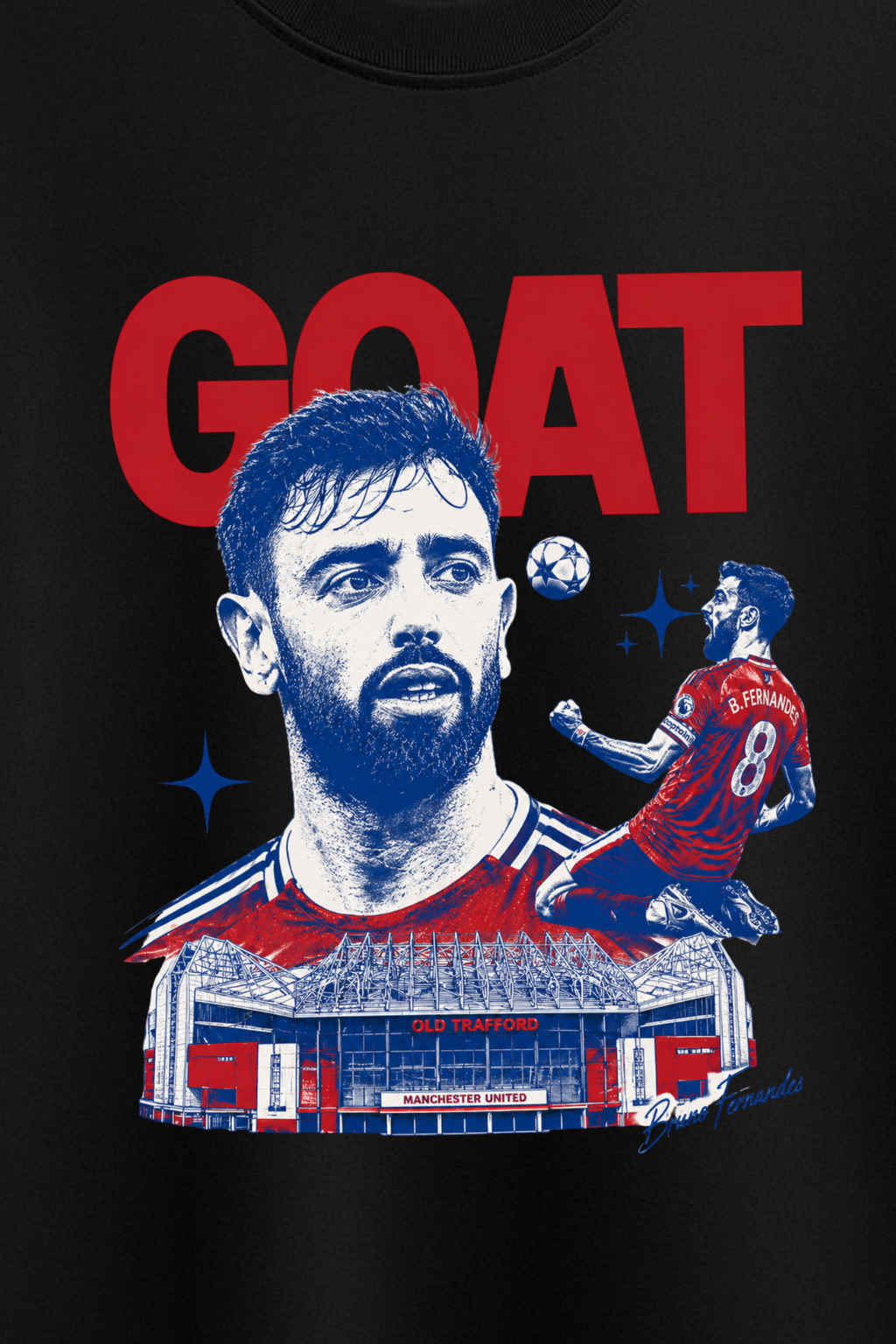 GOAT, the Bruno Fernandes Oversized T-Shirt
