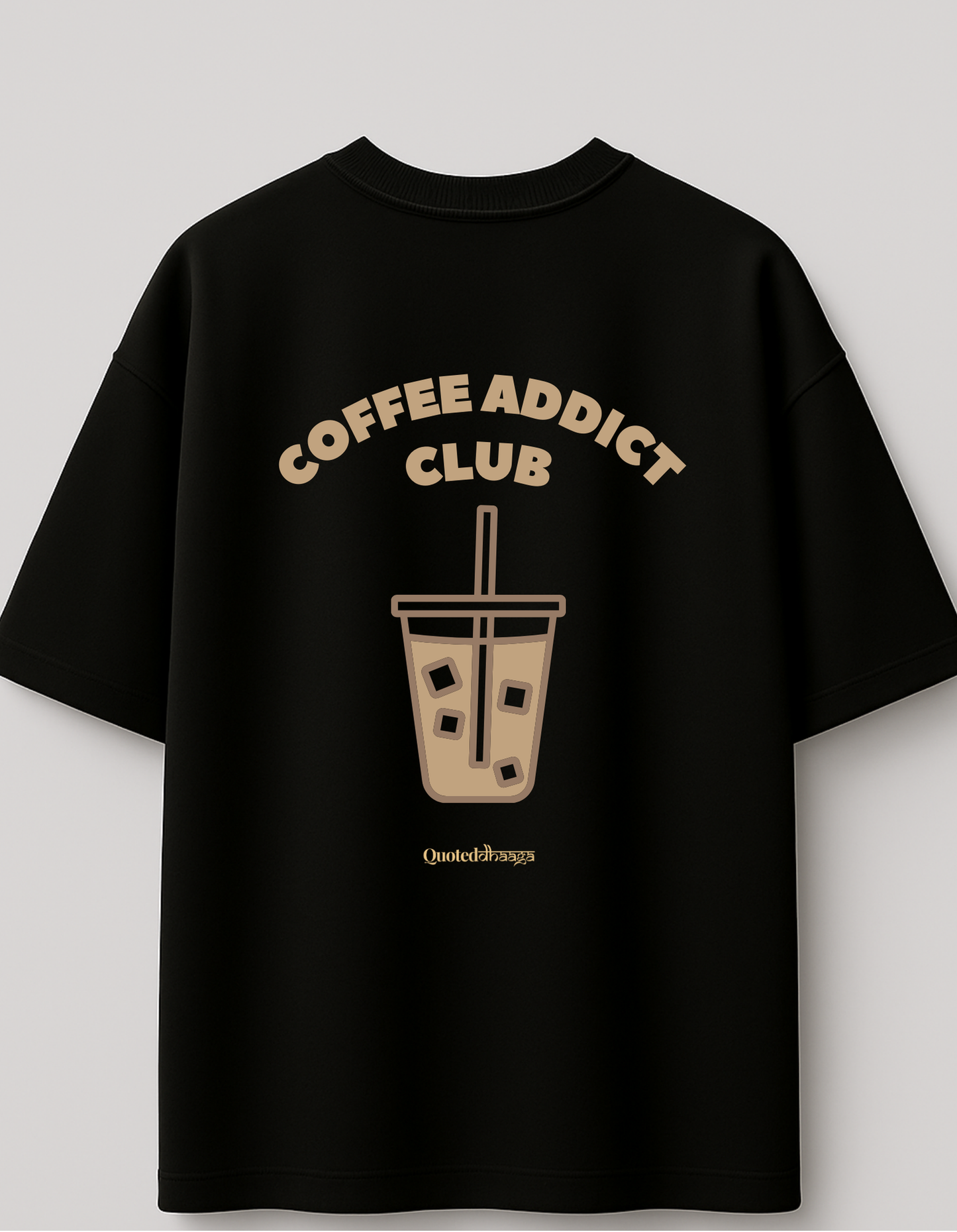 Coffee Addict Oversized T-shirt
