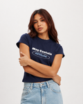 Main Contain Attitude - Baby Tee For Women