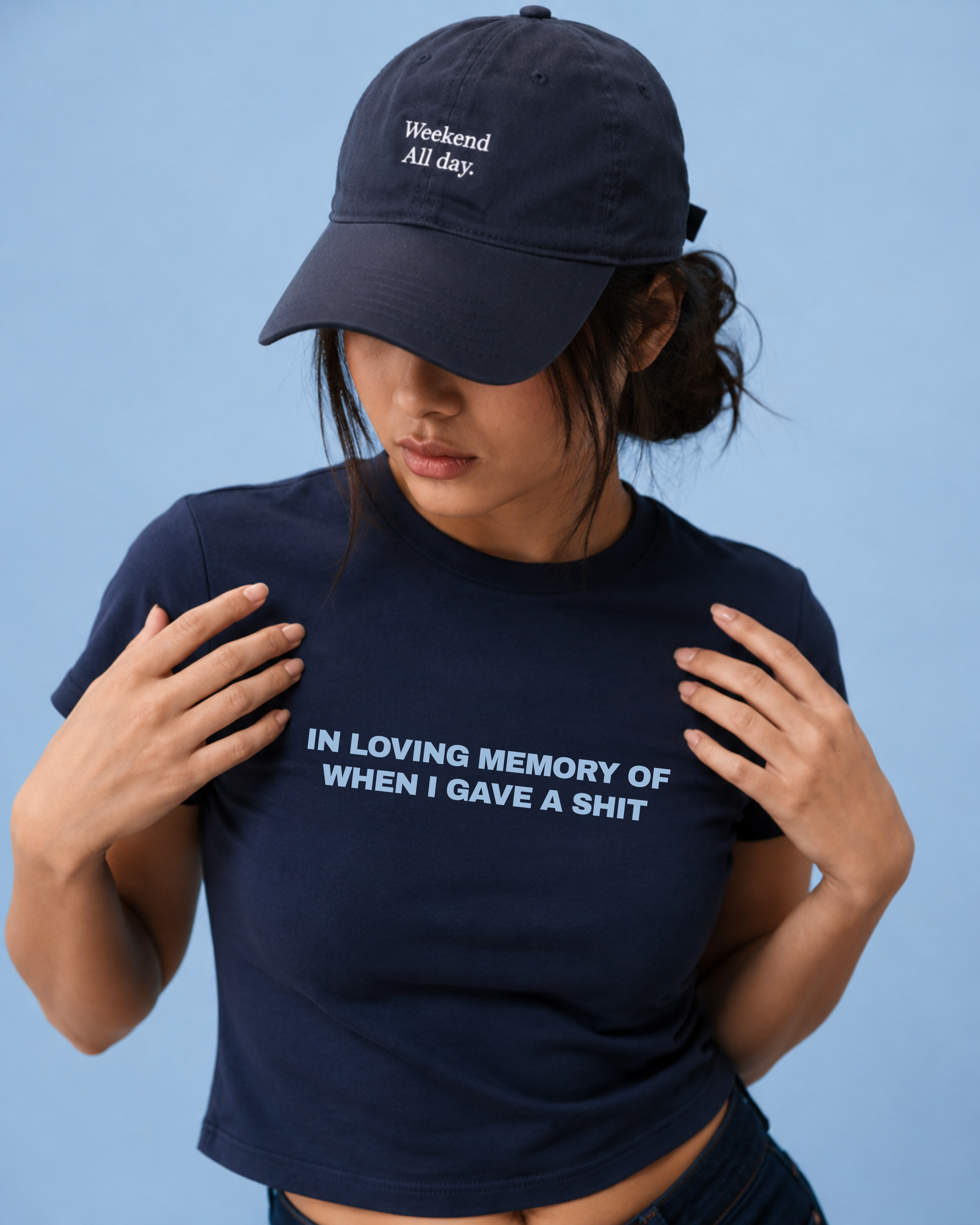When i gave a shit - Baby Tee For Women