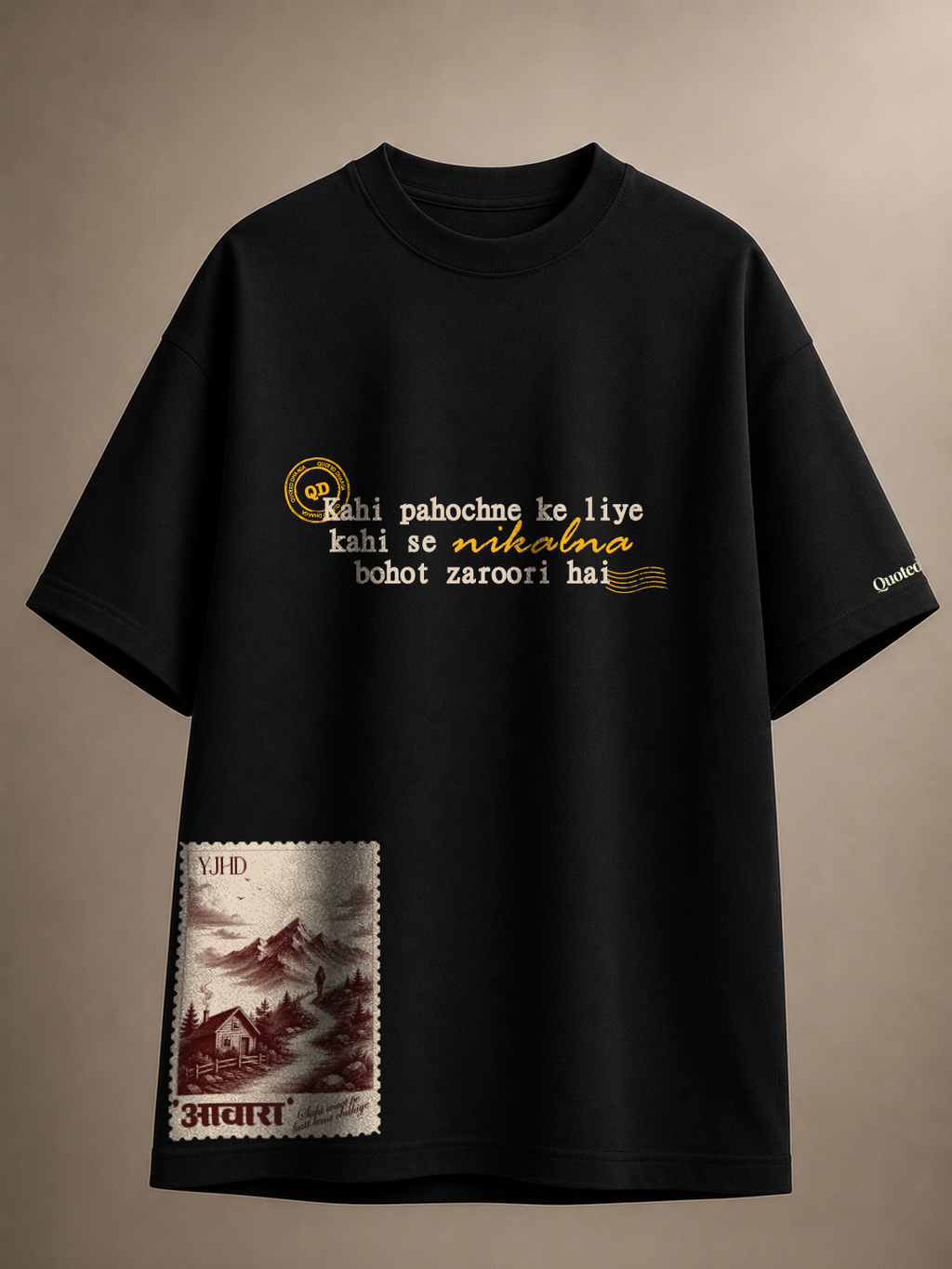 YJHD Aawara oversized T-shirt